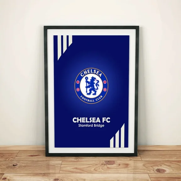 1 Pcs Poster Chelsea Fc Epl 2020 Logo Wall Art Poster Print. Great Gift,Mancave Home Decor, UNFRAMED PAPER POSTER