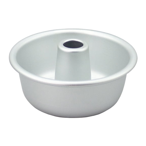 1 Pcs Pudding Cake Mold Pan, Aluminum Ring Cake Pan - Durable Flute Tube Cake Pans for Baking - Nonstick Round Baking Pan - Chiffon Cake, Flan Cake, Fruitcake Ring Mold - Modern Kitchen Accessory