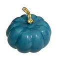 thumbnail image 1 of 1Pcs Small Artificial Pumpkins,Mini Artificial Pumpkins,Fake Foam Lifelike Pumpkin,Pumpkin Model Halloween Decoration,For Fall Autumn Thanksgiving Halloween Table Seasonal Decoration(Blue), 1 of 5