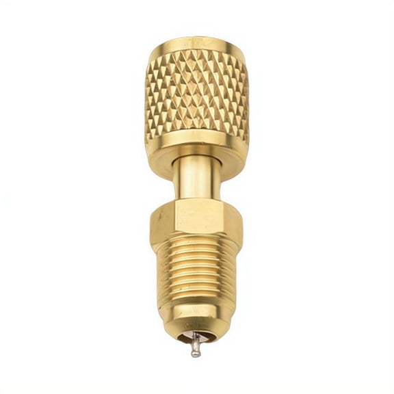 1 Pcs R410 Adapter,HVAC Adapter,5/16 SAE Female Quick Coupler to 1/4 Male HVAC Vacuum Charging Port Connectors,Mini Split Adapter for Air Conditioner Refrigeration Service