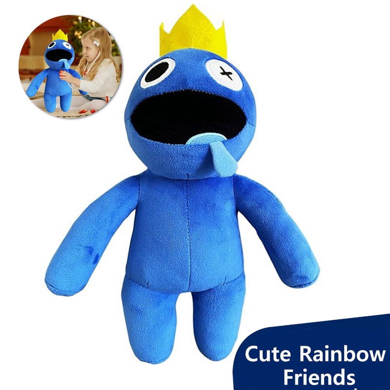 Multi Rainbow Friends Baby Plush Toys Cute Blue Monster Cartoon