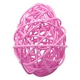 thumbnail image 1 of 1 Pcs Rattan Wicker Balls,Easter Egg Shape Wicker Ornament,Woven Easter Eggs,Decorative Hanging Eggs for DIY Crafts Vase Fillers Easter Basket Stuffers Fillers,Home Easter Decoration,(D,3.74 in), 1 of 4