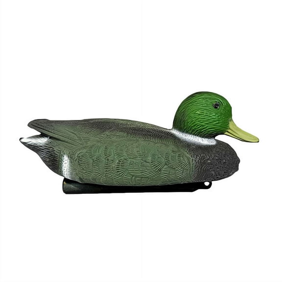 1 Pcs Realistic Floating Mallard Duck Decoy for Hunting Garden Decor, Plastic Simulation Duck for Outdoor Use