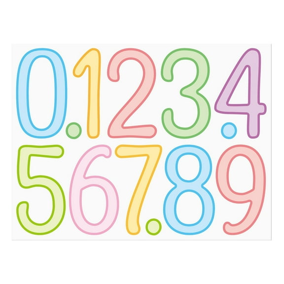 1 Pcs Reflective Mailbox Numbers for Outside,4 Inch Mailbox Numbers Sticker,Consecutive Numbers 0-9,Self-Adhesive Numbers Sticker for Mailbox,Signs,Door,Cars,Home,Business,Address Number,Rose Gold