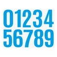 thumbnail image 1 of 1 Pcs Reflective Mailbox Numbers for Outside,4 Inch Mailbox Numbers Sticker,Consecutive Numbers 0-9,Self-Adhesive Numbers Sticker for Mailbox, Signs, Door, Cars, Home, Business,Address Number,Blue, 1 of 8