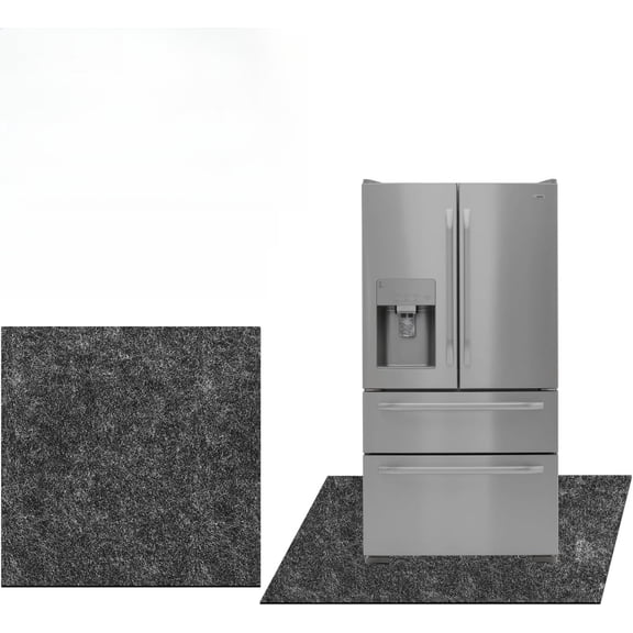 1 Pcs Refrigerators Mat, Multifunctional Home Appliance Waterproof Slip Resistant Mat, Absorbent Household Equipment Pad for Protect Refrigerators Washing, Machine and Floors, 36" X 36"