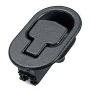 1 Pcs Replacement Sofa Couch Recliner Chair Pull Handle Lever Parts Hardware, ABS Oval Style Release Handle for Power Recliners, Fits 6mm and 3mm Cable, Black, 11cm x 6.8cm