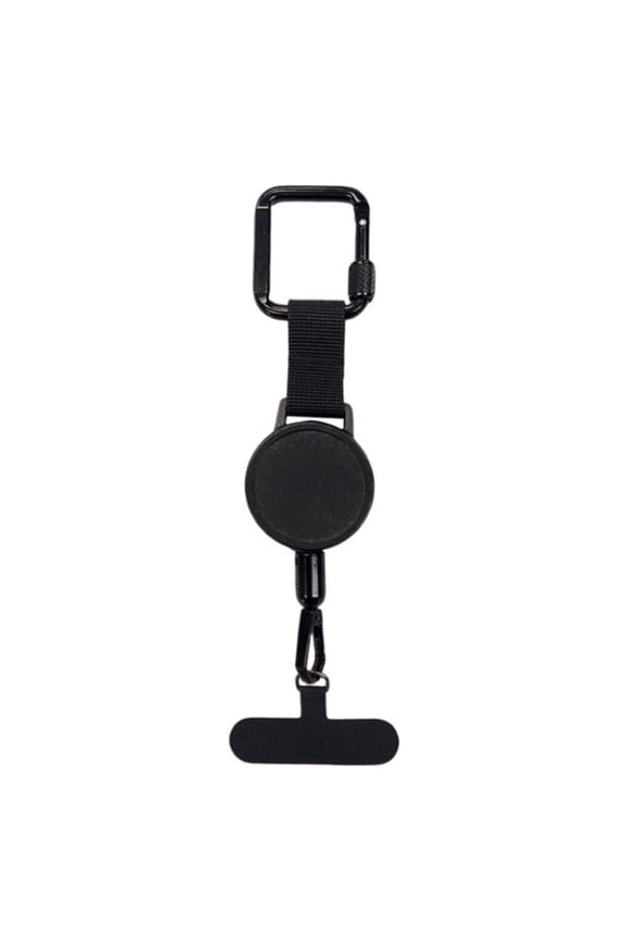 1 Pcs Retractable Anti-Fall Phone Clip,Portable Telephone Straps,Anti-Theft Lanyard For Mobile Phone,Retractable Key Chain Anti-Theft,Retractable Cord For Hiking,Cycling,Climbing,Skiing,8.27 in