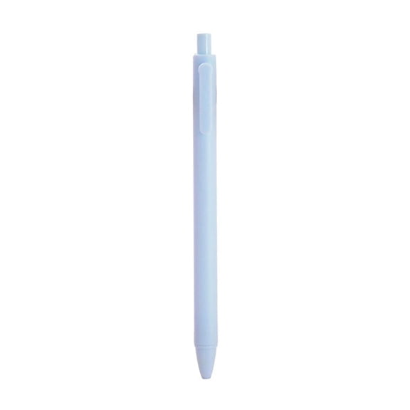 1 Pcs Retractable Black Gel Ink Pens,0.5mm Fine Point Gel Pens,Cute Retractable Pen,Click Pens for Office Home,Retractable Ballpoint Pens,Smooth Writing Pens for Journaling Note Taking,(Blue,5.71 in)