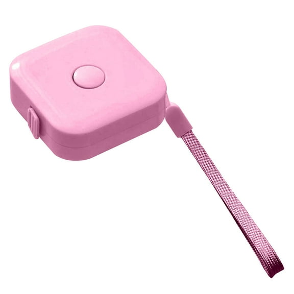 1 Pcs Retractable Tape Measure, Small Push Button Double Scales Rulers, Soft Fabric Sewing Ruler Tailor Measuring Tapes for Body Measurement Weight Loss Cloth Knitting Craft 60 in / 1.5 m