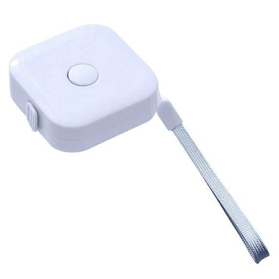1 Pcs Retractable Tape Measure, Small Push Button Double Scales Rulers, Soft Fabric Sewing Ruler Tailor Measuring Tapes for Body Measurement Weight Loss Cloth Knitting Craft 60 in / 1.5 m