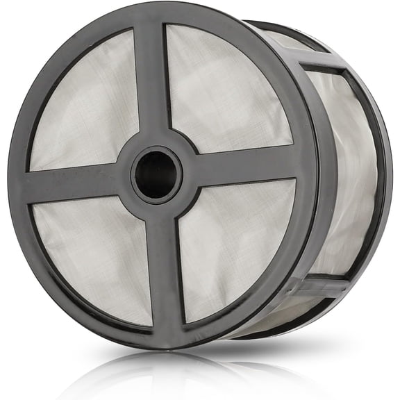 1 Pcs Reusable 7-14 Cup Coffee Filter for Percolator Coffee Pot Electric, Replaces Paper Coffee Filters, BPA Free - Disk/Wraparound Percolator Coffee Filters (Black)