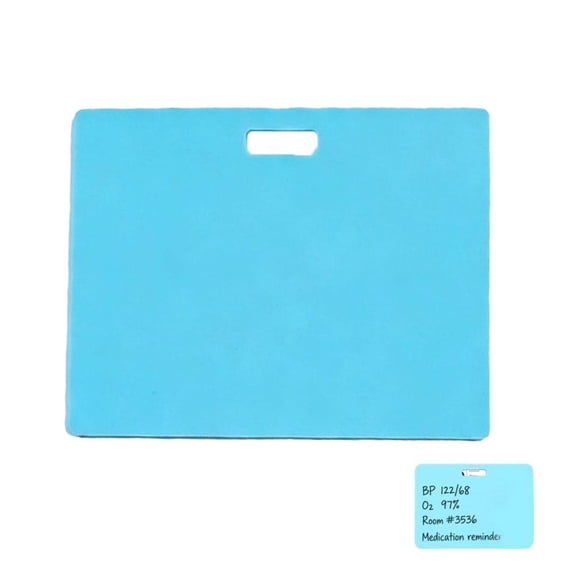 1 Pcs Reusable Wipeable ID Card 8.5x5.4cm, Plastic Write on Label for Inventory and Logistics, Hangable Organizer Tag