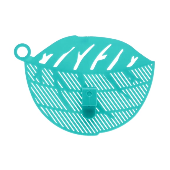 1 Pcs Rice Wash Tool, PP Plastic Food Strainer Clip-On Kitchen Colander for All Pot Pan Rice Pasta Washing Meat Vegetables Fruit, 14.5x10.5x2.8cm Blue
