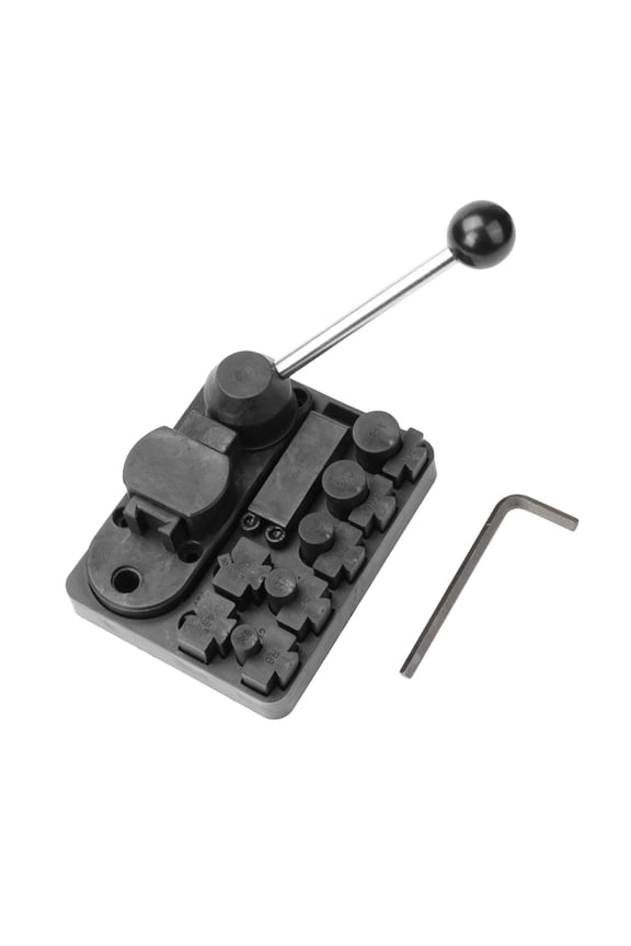 1 Pcs Ring Bender Ring Bending Tool Kit, Ring Making Tool with Dies Ring Bending Machine, Multi-Functional Jewelry Making Tool, Earring Bending Tool Ring Measuring Tool