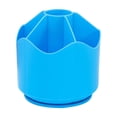 thumbnail image 1 of 1 Pcs Rotating Pencil Holders,6-Slot Small Pencil Case,Desktop Storage Box Caddy,Rotating Pencil Pen Holder Organizer,Desktop Storage Stationery Organizer,Cute Pencil Cup Pot For Home,Blue, 1 of 7