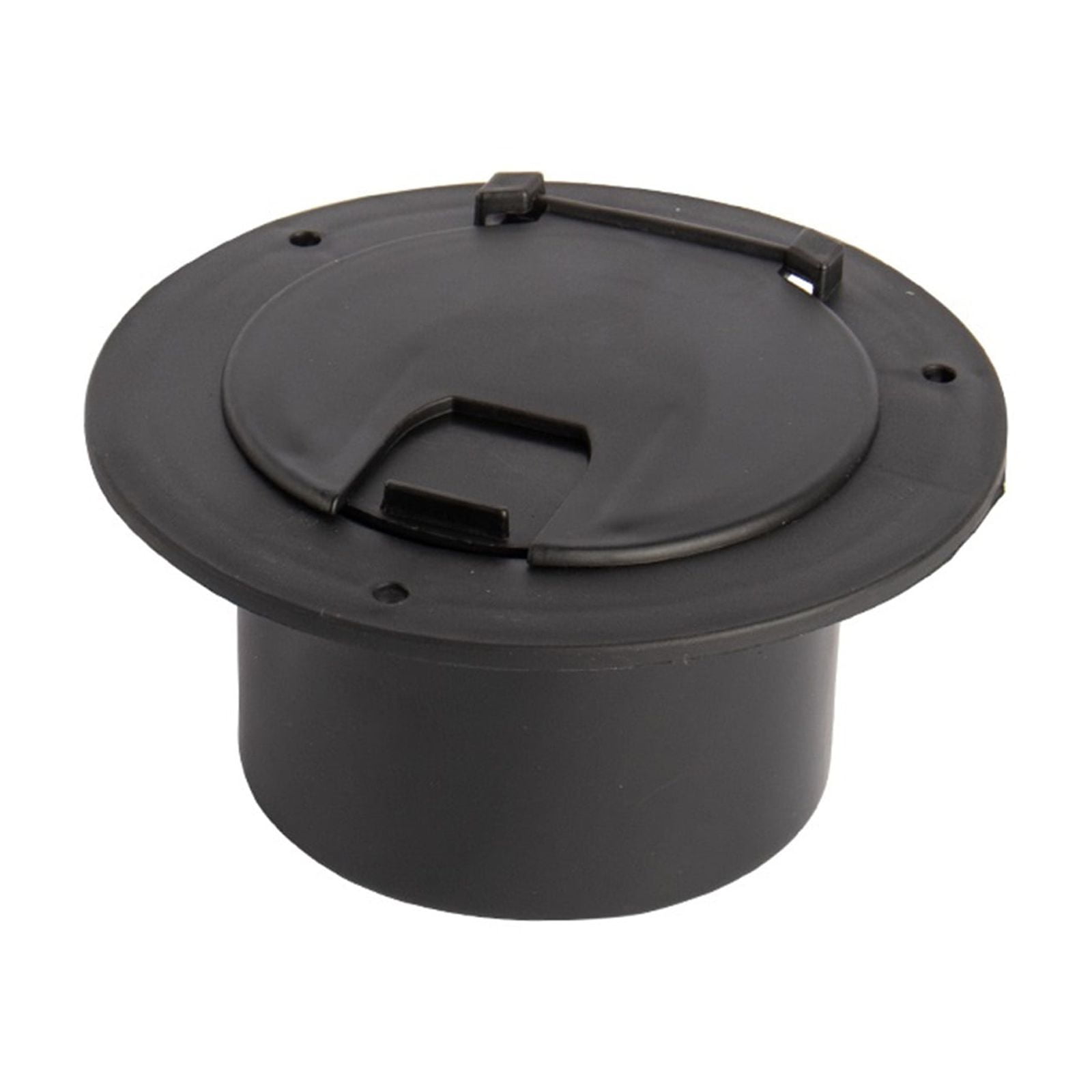 1 Pcs Round Electric Cable Cord Hatch O.D. Flange Deep Cavity For RV