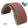 thumbnail image 1 of 1 Pcs Sanding Belts 100 x 915mm 4'' x 36'' Cloth Belt Sanders 60 Grit, 1 of 9