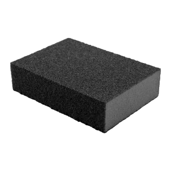 1 Pcs Sanding Sponge Block, Manual Sanding Sponge Sheet Kitchen Polishing Grinding Abrasive Sponge Block 4x3"