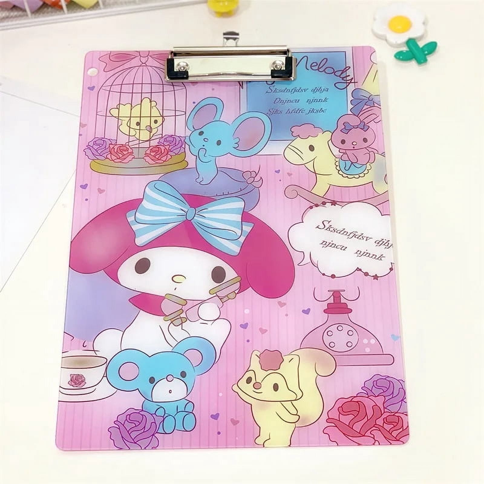 1 Pcs Sanrio Anime My Melody Cinnamoroll Kuromi Cute Cartoon A4 File ...