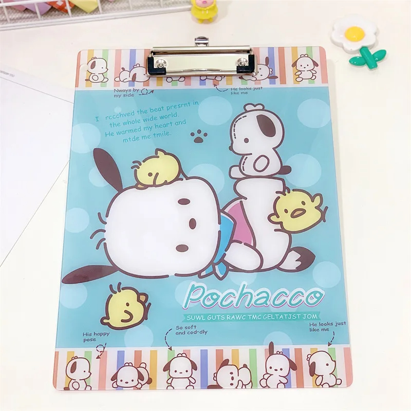 1 Pcs Sanrio Anime My Melody Cinnamoroll Kuromi Cute Cartoon A4 File ...