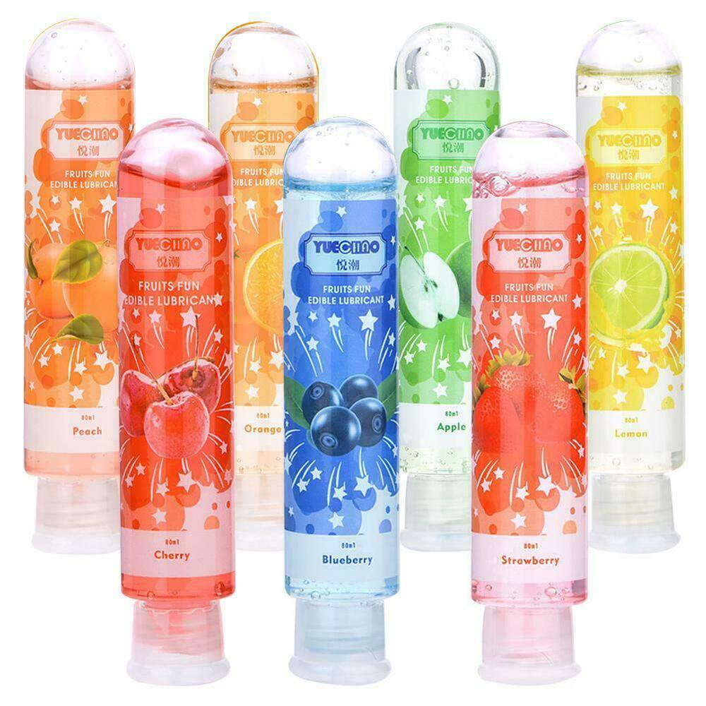 edible sex lubricants Flavored Moisturizing Edible Lubricant - Peach