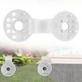thumbnail image 1 of 1 Pcs Shade Cloth Clips,2025 Shade Cloth Plastic Clips Greenhouse Shade Cloth Fix Clamp,Windproof Awning Clamp Grip Tarp Clips for Sunshade Net,Anti Bird Netting,Garden Netting,Patio Accessories,White, 1 of 8