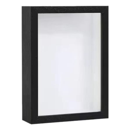 1 Pcs Shadow Box Frame, Shadow Box Frame Display Case, Deep Box Frame with Top Slot and Push Pins for Flowers Ticket Crafts and Photos 5.98 x 4"