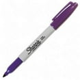 thumbnail image 1 of 1 Pcs Sharpie Fine Point Round Toe Black Ink Permanent Marker for Paper Plastic Metal Glass for Office Industrial Paint Writing F Puple, 1 of 7