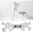 thumbnail image 1 of 1 Pcs Shower Head Wrench, Universal Screw Openings Stainless Steel Self Leveling Multifunction Shower Wrench Tool for Taps, Angle Valves, Hoses, Shower Pipes, 1 of 8