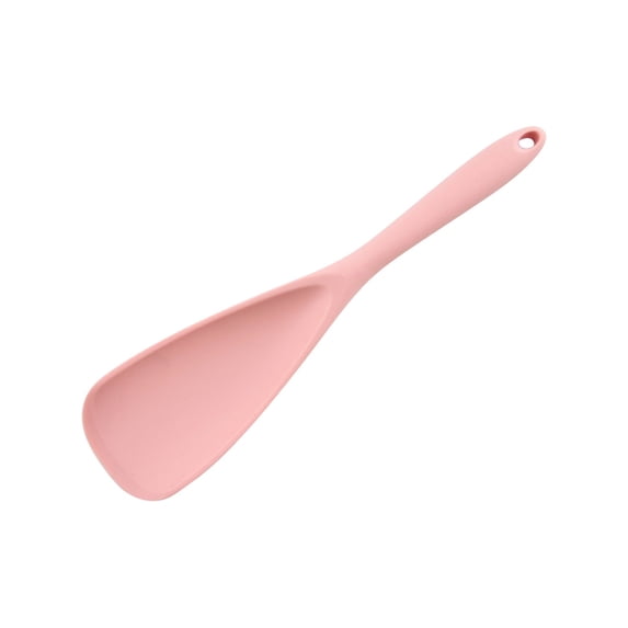 1 Pcs Silicine Cooking Spoon, Non Stick Cookware, Multifunction Spatula Spoon BPA-Free, One-Piece Design, Suitable for Scooping, Scraping, Serving and Mixing 11.5"