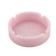 thumbnail image 1 of 1 Pcs Silicone Ashtray,Luminous Ash Tray,Small Ashtrays For Outdoor Patio,Cute Ashtray,Small Silicone Ashtrays,Portable Lightweight Cigar Accessories,Cigarettes Holder For Car Home,Pink, 1 of 3