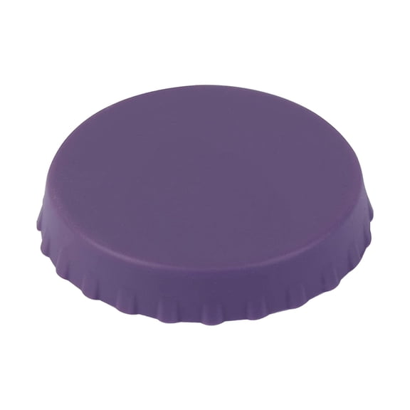 1 Pcs Silicone Can Cover Lids,Reusable Can Lids,Beer Can Cover,Pop Can Cover,2.4 Inch Silicone Can Cover,Can Tops for Beverage Energy Drinks,Reusable Silicone Can Cover for Standard Cans,(Purple)