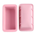 thumbnail image 1 of 1 Pcs Silicone Mini Bread Loaf Pans, Nonstick Small Toast Cake Bakeware, Silicone Baking Mold Rectangular Cake Bread for Mousse Jelly and Easy Baking, 1 of 8