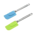 thumbnail image 1 of 1 Pcs Silicone Spatulas,Heat-Resistant Flexible Spatula,Silicone Rubber Spatulas,Baking Spatula,Plastic Spatula,Non-Stick Scrapers for Cooking, Baking & Mixing,Dishwasher Safe Kitchen Tools,Green, 1 of 8