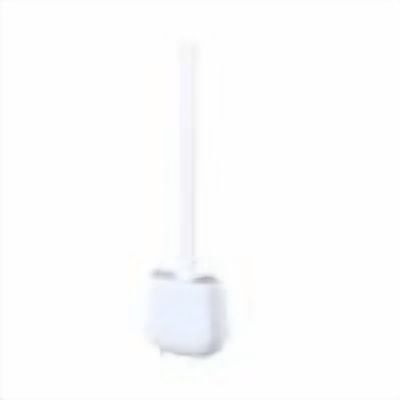 1 Pcs Silicone Toilet Brush with Holder, Toilet Bowl Brush for RV Travel Trailers/Campers, Anti-Drip Anti-Roll Compact Toilet Cleaner for Small Bathroom,Made by RVers for RVers