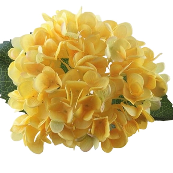 1 Pcs Silk Hydrangea Stems, Artificial Flowers Realistic Spring Faux Floral Stems, Artificial Hydrangea Artificial Hydrangea Flower for Wedding, Centerpieces, Home Decor 20"