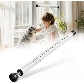 1 Pcs Sliding Door Security Bar,1750in Adjustable Window Bar