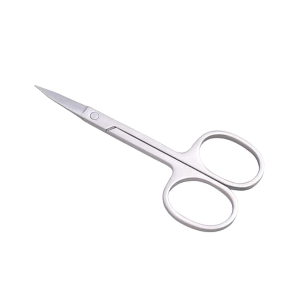 1 Pcs Small Eyebrow Scissors,Stainless Nail Scissors,Small Grooming Scissors,Eyebrow & Facial Hair Scissors,3.34 Inch Straight Tip For Eyebrows, Beard, Nose, Mustache & Ear Hair Scissors,B