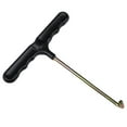 thumbnail image 1 of 1 Pcs Small Trampoline Spring Pull Tool,Spring Puller & Installation Hook with Com fortable Grip,T Handle Spring Hook Tool,Heavy-Duty Easy Removal Tool for Trampoline Repair and Assembly,Black, 1 of 7