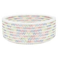 thumbnail image 1 of 1 Pcs Small Woven Basket, Tiny Oval Shallow Storage Baskets, Mini Cotton Rope Empty Decorative Basket, Boho Little Organizer Bins for Bathroom, Cat Dog Toy Gifts Baskets, 1 of 9