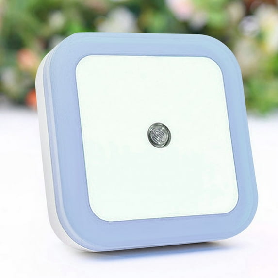 1 Pcs Smart Motion Sensor Night Lights - Wall Lamp with 120° Detection Angle, Warm White Glares-Free Lights, Plug-in Installation for Staircase Corridor Kitchen Closets