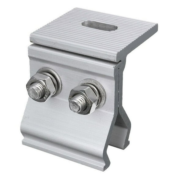 1 Pcs Solar Panel Bracket Flat Roof Mount Photovoltaic Fixing Clamp System Installation Accessories Mounting Bracket