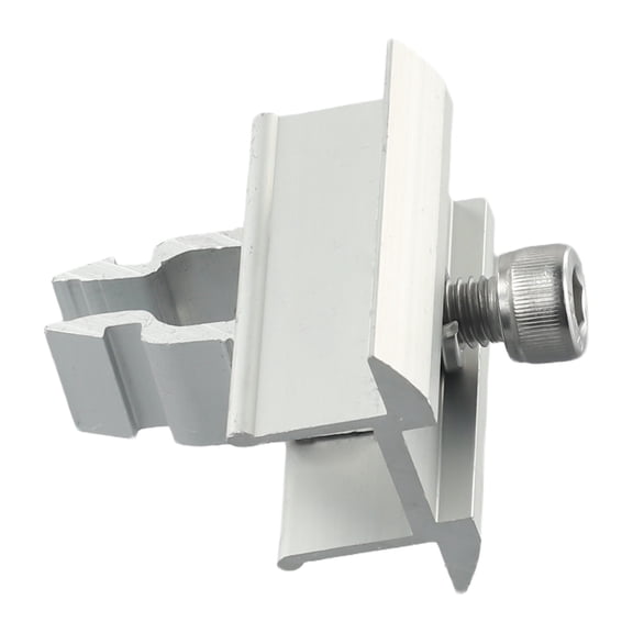 1 Pcs Solar Panel Modules End Medium Clamp for 30-50mm Solar Panels Photovoltaic Mounting Fixing Solar Panel Accessories