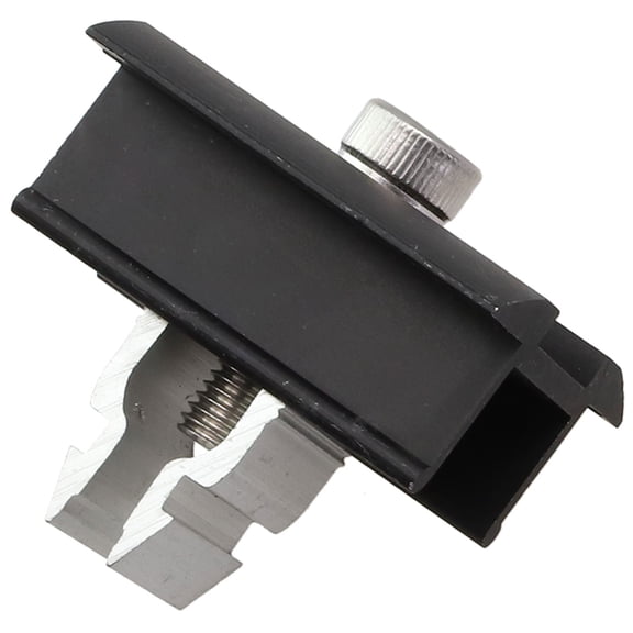 1 Pcs Solar Panel Modules End Medium Clamp for 30-50mm Solar Panels Photovoltaic Mounting Fixing Solar Panel Accessories