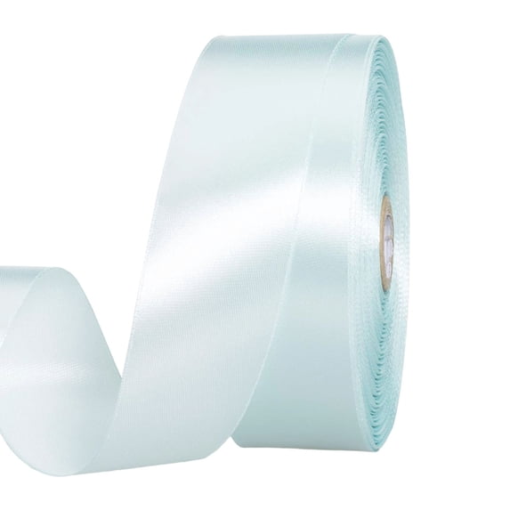 1 Pcs Solid Polyester Fabric Ribbon, Solid Polyester Fabric Ribbon for Gift Wrapping Wedding Christmas Baby Shower Birthday Party Decoration Handmade Immortal Flower Craft