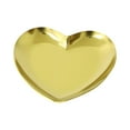 thumbnail image 1 of 1 Pcs Stainless Steel Jewelry Tray, Cooking Spoon Holder, Heart Shaped Trinket Dish Plate Tea Tray, Heart Rainbow Design Holder for Spatula, Ladle, Tongs, 1 of 9