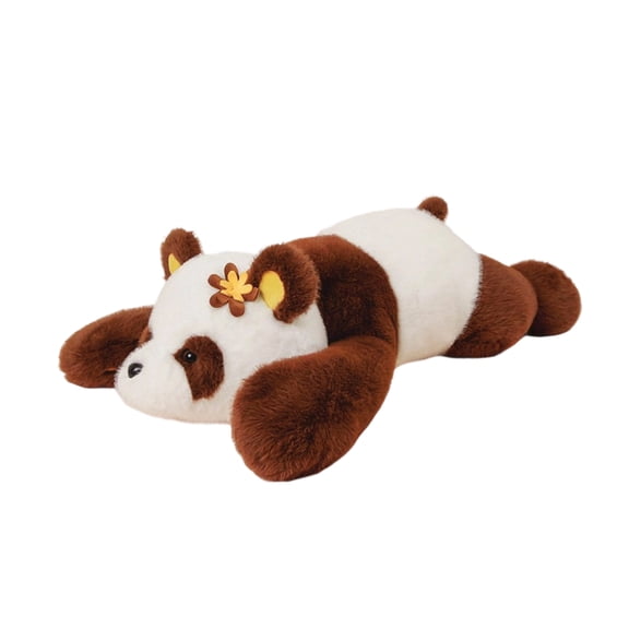 1 Pcs Super Soft Panda Plush Doll 50x40x8cm PP Cotton for Kids Birthday Companion Home Decor