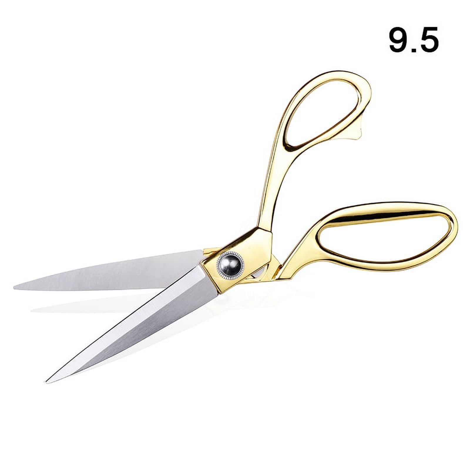 Handi Stitch Fabric Tailor Scissors and Thread Snipper – 10 inch Razor Sharp Stainless Steel for Sewing, Dressmaking & Knitting Needs – Durable