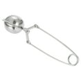thumbnail image 1 of 1 Pcs Teapot Snap Tea Ball Infuser, Tea Strainer, Silver, 1 of 7